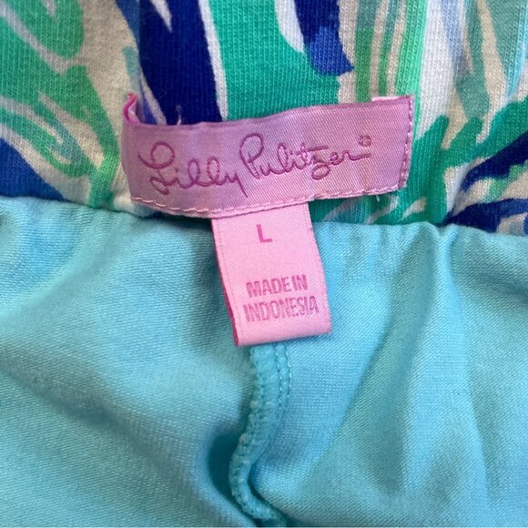 Lilly Pulitzer Women’s Multicolor Stretch Skort Tropical Floral Size L - Picture 4 of 6